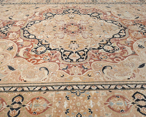 8x10 Rust Oriental Persian Style Hand Knotted Wool Area Rug