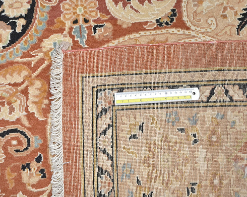 8x10 Rust Oriental Persian Style Hand Knotted Wool Area Rug