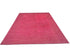 8x10 Chobi Pink Over Dye Afghan Hand Knotted Wool Area Rug