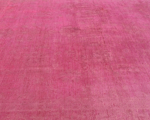 8x10 Chobi Pink Over Dye Afghan Hand Knotted Wool Area Rug