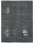 8x10 Chobi Over Dye Gray Afghan Handmade Faded Low Pile Wool Area Rug