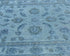 Gray 3x5 Chobi Over Dye Afghan Hand Knotted Floral High Low Wool Area Rug