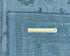 Gray 3x5 Chobi Over Dye Afghan Hand Knotted Floral High Low Wool Area Rug