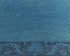 9x12 Blue Over Dye Chobi Afghan Handmade Bordered Wool Area Rug