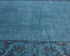 9x12 Blue Over Dye Chobi Afghan Handmade Bordered Wool Area Rug
