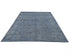 Gray 8x10 Ft Chobi Afghan Hand Knotted Over Dye Wool Area Rug