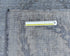 Gray 8x10 Ft Chobi Afghan Hand Knotted Over Dye Wool Area Rug