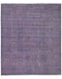 8x10 Gray Over Dye Chobi Afghan Hand Knotted Wool Area Rug