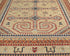 9x12 Zeigler Brown Afghan Hand Knotted Wool Area Rug