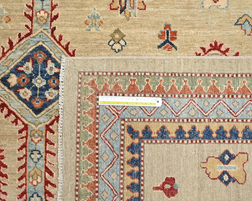 9x12 Zeigler Brown Afghan Hand Knotted Wool Area Rug