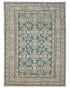 6x8 Kazak Green Afghan Hand Knotted Geometric Wool Area Rug