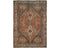 6x8 Vintage Rust Persian Style Hand Knotted Low Pile Wool Area Rug