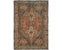 6x8 Vintage Rust Persian Style Hand Knotted Low Pile Wool Area Rug