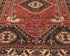6x9 Vintage Rust Persian Style Hand Knotted Low Pile Wool Area Rug