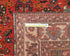 6x9 Vintage Rust Persian Style Hand Knotted Low Pile Wool Area Rug