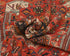 6x9 Vintage Rust Persian Style Hand Knotted Low Pile Wool Area Rug