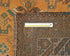 7x10 Vintage Orange Persian Style Hand Knotted Low Pile Wool Area Rug