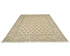 8x10 Zeigler Beige Afghan Hand Knotted Wool Area Rug