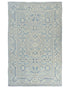 Gray Oushak 4x6 Ft Turkish Hand Knotted Traditional Soft Wool Area Rug