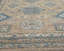 6x9 Ft Kazak Brown Afghan Hand Knotted Geometric Wool Area Rug