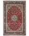 6x9 Red Oriental Persian Style Floral Hand Knotted Wool Area Rug
