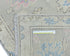 8 Ft Silver Gray Oushak Turkish Hand Knotted Traditional Soft Wool Runner Rug