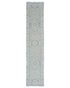 3x12 Ft Gray Oushak Turkish Hand Knotted Traditional Soft Wool Runners