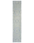 12 Ft Gray Oushak Turkish Hand Knotted Traditional Soft Wool Runner Rug
