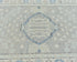 12 Ft Gray Oushak Turkish Hand Knotted Traditional Soft Wool Runner Rug