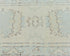 12 Ft Beige Blue Oushak Turkish Handmade Traditional Soft Wool Runner Rug