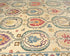8x10 Zeigler Beige Afghan Hand Knotted Wool Area Rug