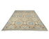 8x10 Zeigler Light Brown Afghan Hand Knotted Wool Area Rug