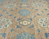 8x10 Zeigler Light Brown Afghan Hand Knotted Wool Area Rug