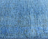 8 Ft Blue Over Dye Chobi Afghan Hand Knotted Traditional Wool Runner Rug