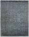 12x14 Chobi Gray Over Dye Afghan Handmade Floral Wool Area Rug