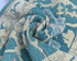 11 Ft Blue Oushak Turkish Hand Knotted Traditional Soft Wool Runner Rug
