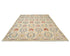 8x10 Zeigler Beige Afghan Hand Knotted Wool Area Rug