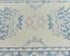 13 Ft Beige Blue Oushak Turkish Handwoven Traditional Soft Wool Runner Rug