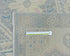 4x6 Oushak Gray Turkish Hand Knotted Geometric Organic Dye Wool Area Rug