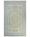 3x5 Ivory Oushak Turkish Hand Knotted Traditional Soft Wool Area Rug