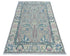 Alfombra tradicional turca Oushak de lana teñida con vegetales, color marrón, de 90 x 150 cm, hecha a mano