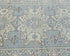 Gray 3x5 Oushak Turkish Hand Knotted Geometric Soft Wool Area Rug