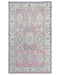 3x5 Soft Pink Oushak Turkish Hand Knotted Traditional Oragnic Dye Wool Rug