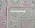 3x5 Soft Pink Oushak Turkish Hand Knotted Traditional Oragnic Dye Wool Rug