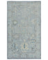 3x5 Ft Gray Oushak Turkish Handmade Traditional Soft Wool Area Rug