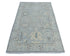 3x5 Ft Gray Oushak Turkish Handmade Traditional Soft Wool Area Rug