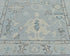 3x5 Ft Gray Oushak Turkish Handmade Traditional Soft Wool Area Rug