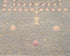 3x5 Gray Kuba Afghan Hand Knotted Wool Area Rug