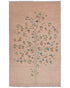 3x5 Soft Pink Kuba Afghan Hand Knotted Wool Area Rug