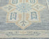 12 Ft Gray Oushak Turkish Hand Knotted Geometric Traditional Soft Wool Runner Rug